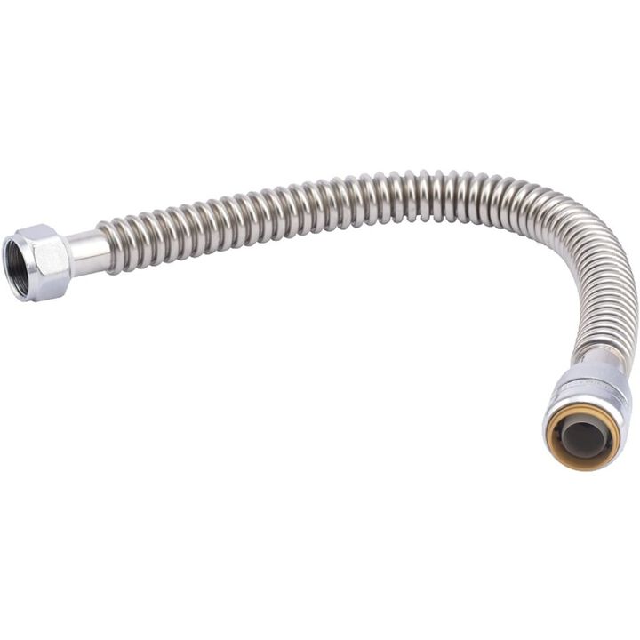 Sharkbite 3/4in T x 3/4in D 18in Flexible Hose Connector