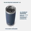 YETI Rambler 20 Oz Tumbler with Magslider Lid White, small image number 4