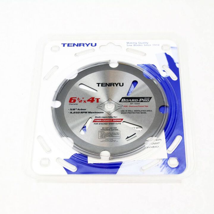 Tenryu Board-Pro Plus 6-1/2 In. x 4T PCD Tipped Saw Blade, large image number 1