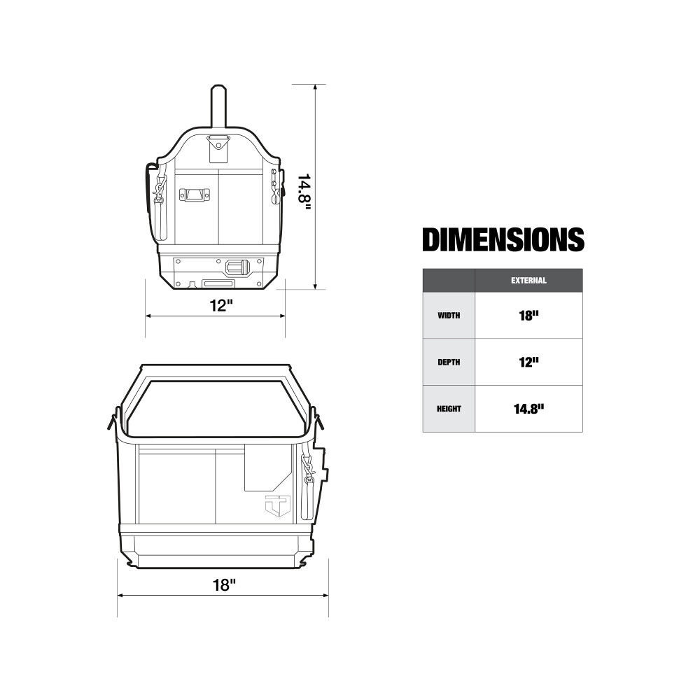 Toughbuilt StackTech Tool Tote, large image number 7