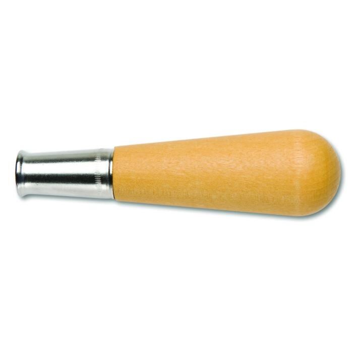 Crescent Nicholson 3-3/4 Inch Metal Ferruled Wooden Handle Number 4