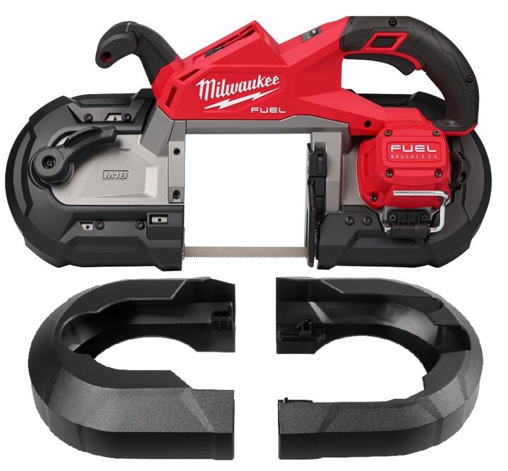 Milwaukee M18 FUEL Deep Cut Band Saw & Blade Cover Bundle