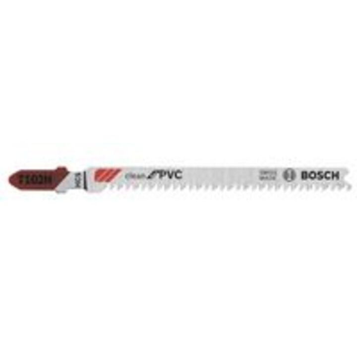 Bosch 3 Inch 10 TPI Clean for PVC High Carbon Steel Jig Saw Blades 3 Piece