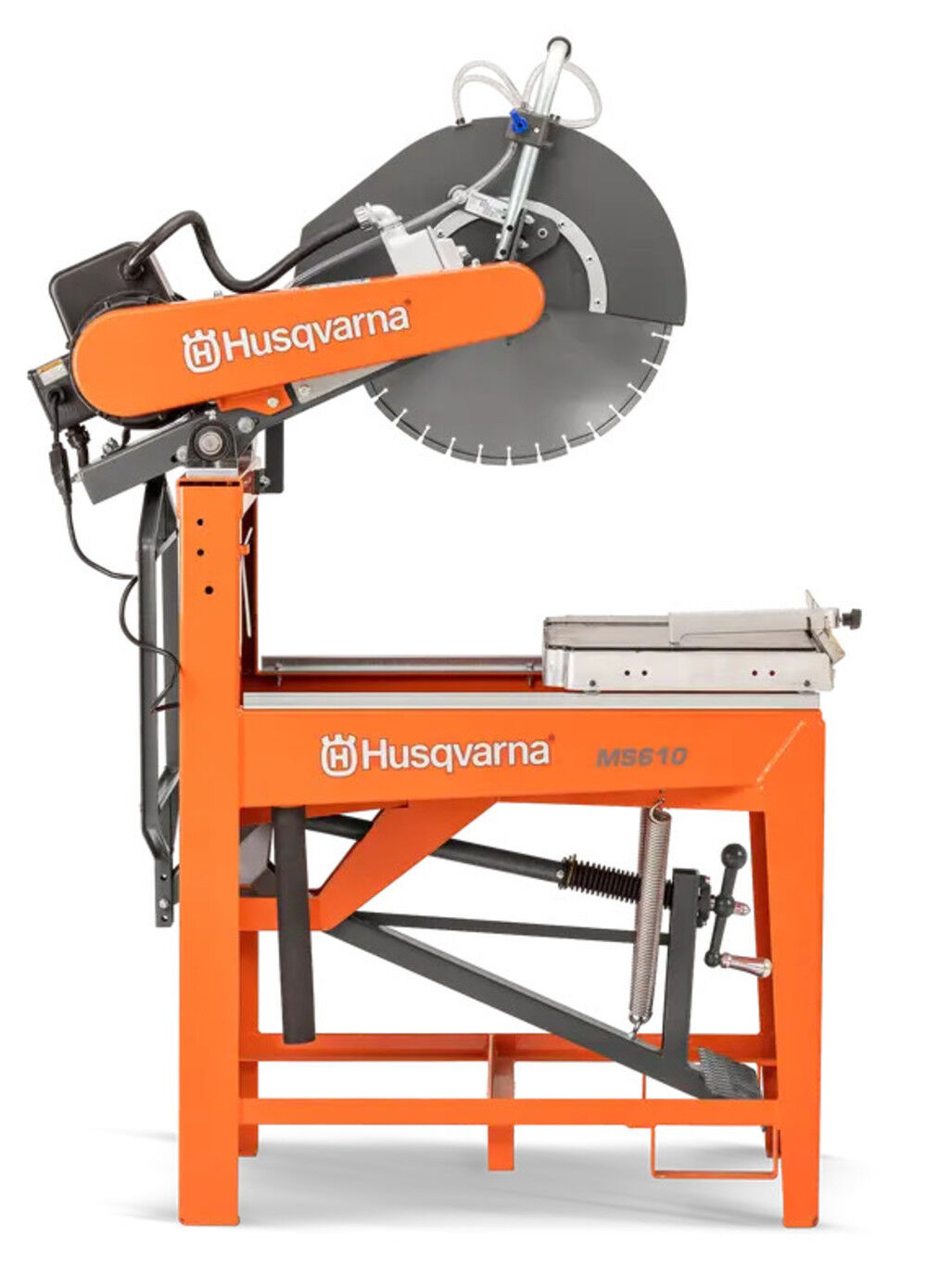 Husqvarna Construction MS 610 5 HP 230V 20 Inch Masonry Saw Body Only, large image number 4