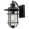 Globe Electric Vintage Turner Wall Sconce Natural Black 1 Light, small image number 1