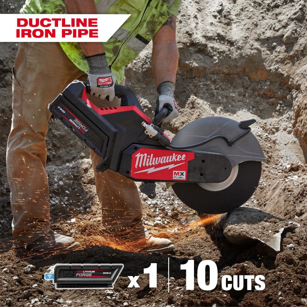 Milwaukee MX FUEL 14 in Cut-Off Saw with RAPIDSTOP Brake Kit, large image number 6