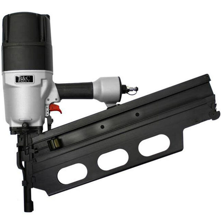 B and C Eagle 4 Inch to 6-1/4 Inch 22 Degree Full Round Head Plastic Strip Timber Nailer