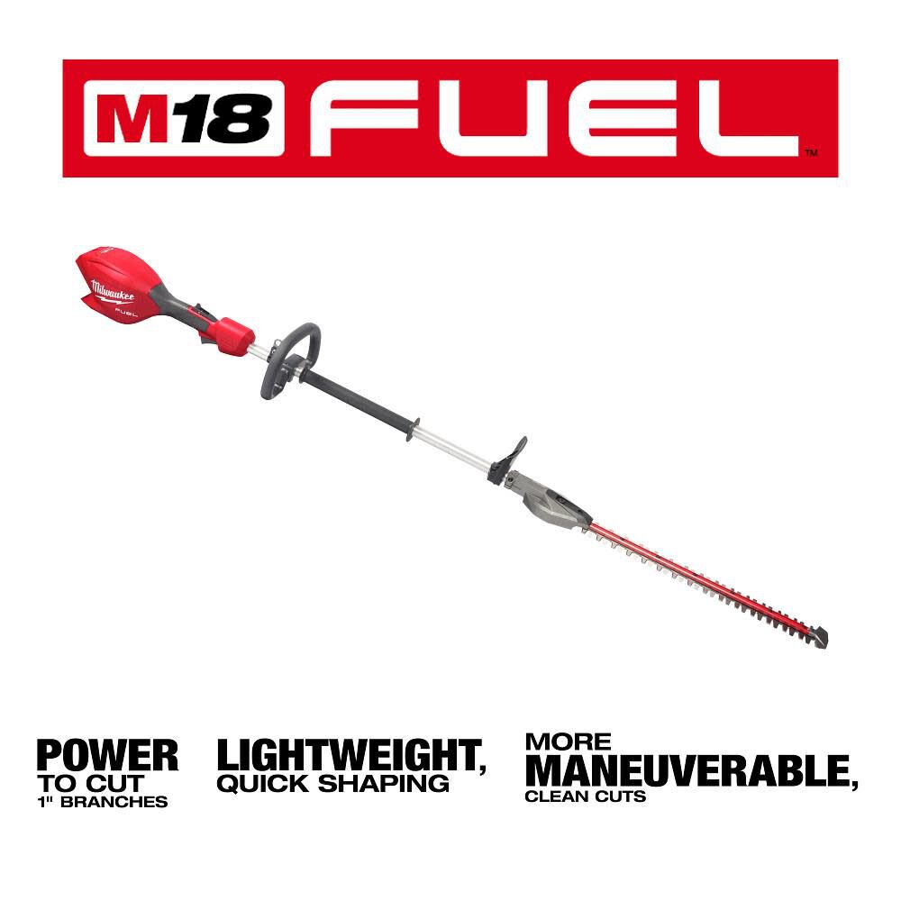 Milwaukee M18 FUEL Short Pole Hedge Trimmer (Bare Tool), large image number 2