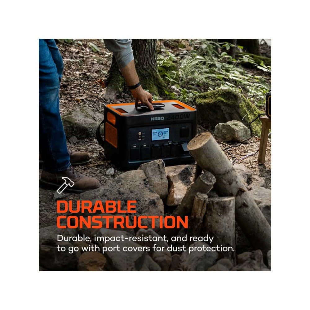 Nebo Pinnacle 4,800 Watt Lithium-Ion Battery Solar Portable Power Station, large image number 7