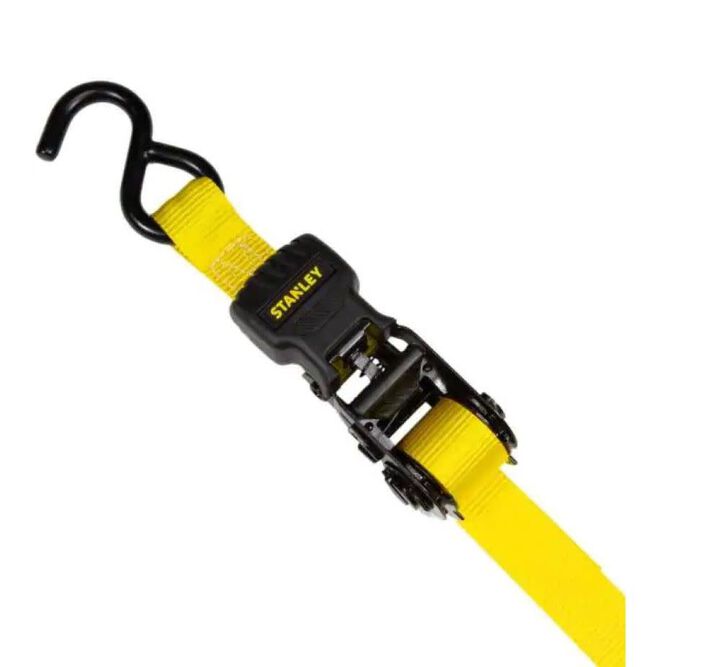 Stanley Ratchet Straps 1in X 12' 1500lbs 4pk, large image number 1