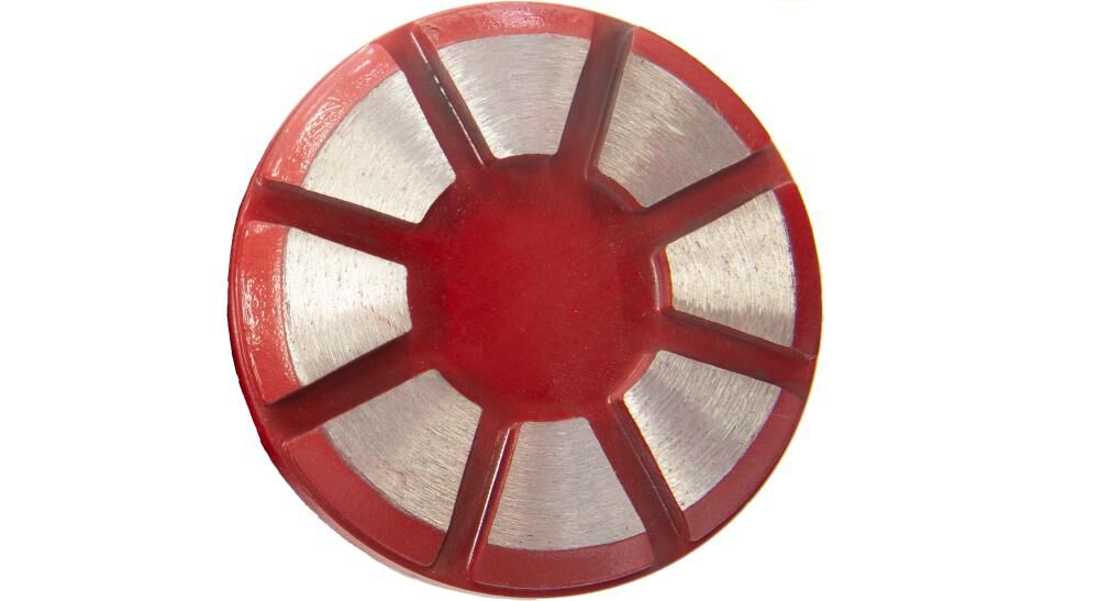 National Flooring Equipment Medium Bond Metal Grinding Disks - 150 Grit 8mm, large image number 2