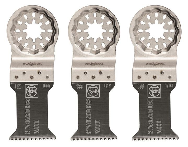 Fein StarLock E-Cut 133 Standard Saw Blade for All Woods Plasterboard and Plastic Materials, large image number 0