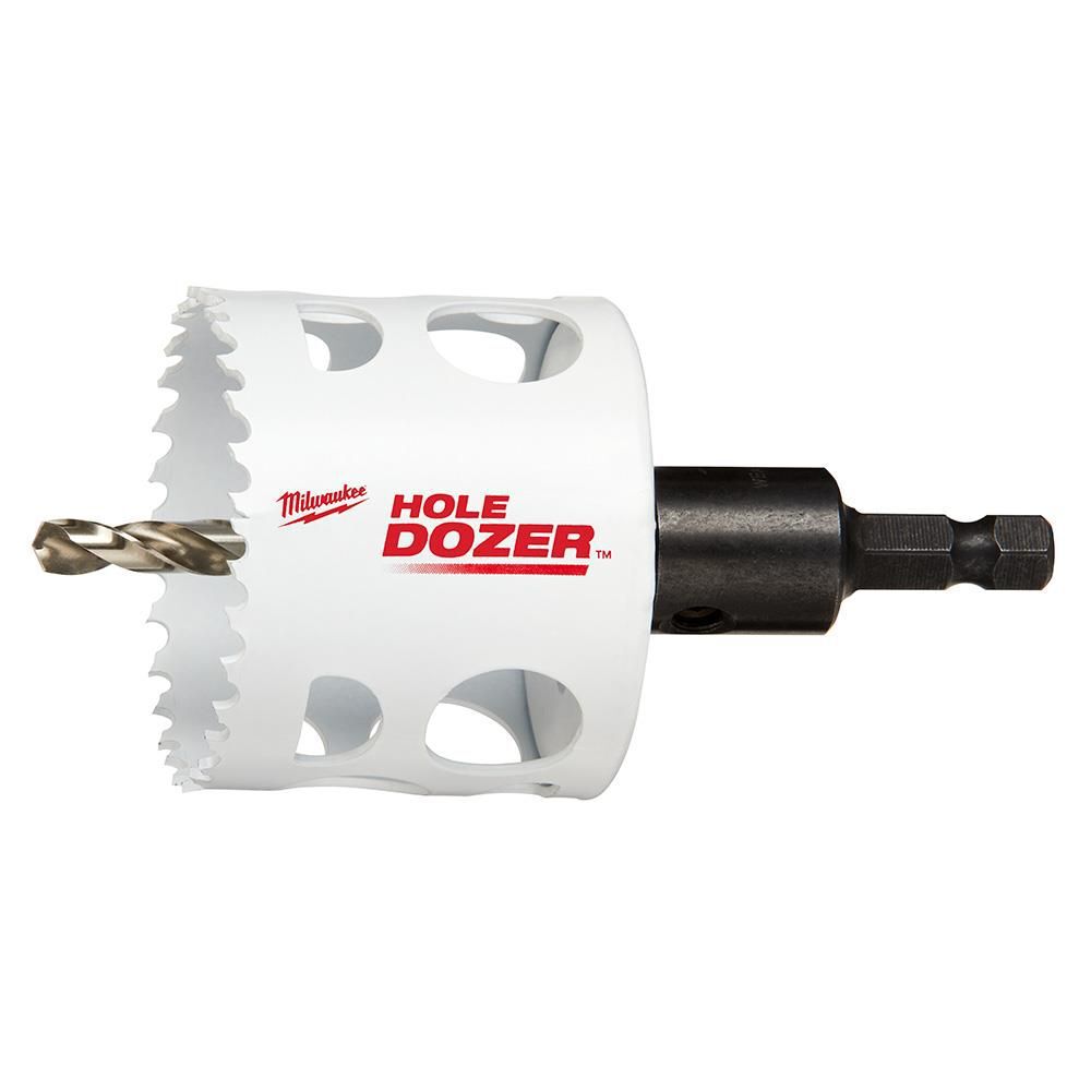 Milwaukee 2-1/4inch HOLE DOZER Bi-Metal Hole Saw with Arbor, large image number 1