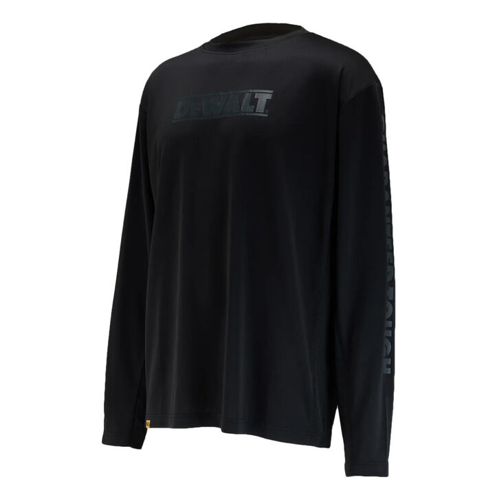 DEWALT Truro Performance Long Sleeve T-Shirt Black Medium, large image number 2