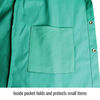 Black Stallion Welding Jacket 9oz Green FR Cotton 4X, small image number 3