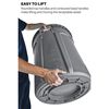Rubbermaid Vented Brute 10 Gallon Blue Resin Free-Standing Round Container, small image number 3