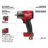 Milwaukee M18 FUEL 1/2 Mid-Torque Impact Wrench with Pin Detent (Bare Tool), small image number 3