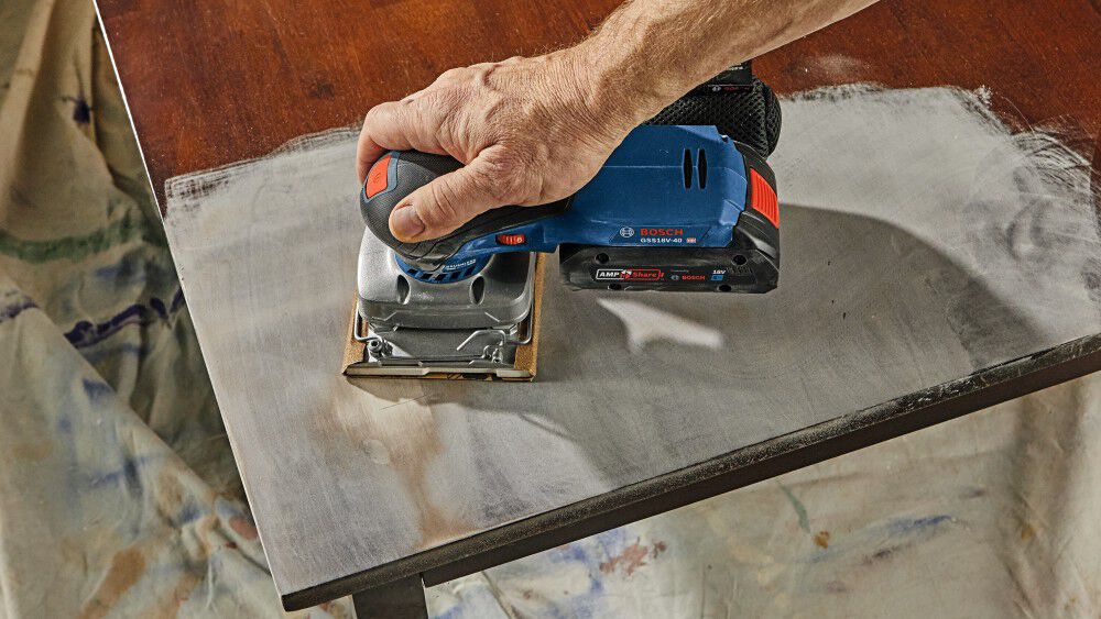 Bosch 18V Brushless Sheet Orbital Finishing Sander (Bare Tool), Reconditioned, large image number 15