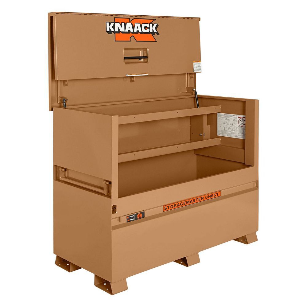 Knaack Model 89 47.8 Cu-Ft. Tan Steel Piano Box with 3KL (Padlock), large image number 4