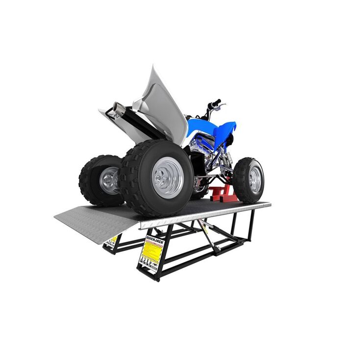 QuickJack 1000 Lbs Motorcycle/ATV Lift Adapter Kit with Front-Wheel Vise, large image number 1