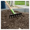 Ames 7-Tine Welded Floral Level Rake with 48 Inch Wood Handle, small image number 5