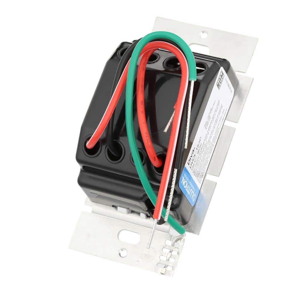 Lutron Diva LED+ 150W 120V 1P Gloss White 3-Way Paddle Dimmer Switch, large image number 8