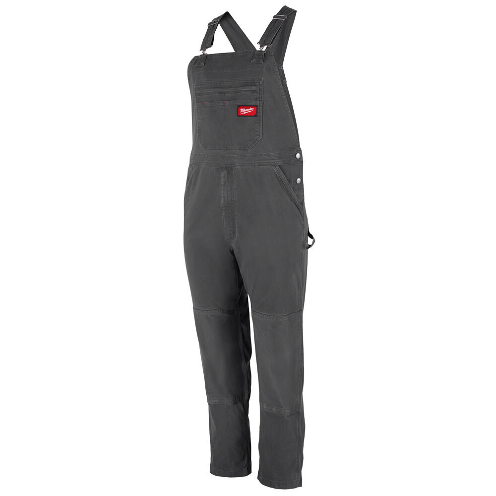 Milwaukee FREEFLEX Unlined Bib Overalls 38x34, large image number 1