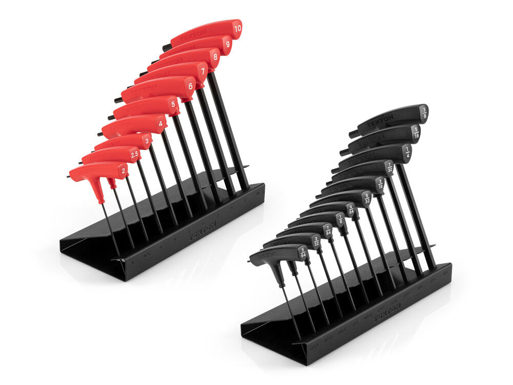 Tekton Flat End Hex T-Handle Key Set, 21 Pieces (5/64-3/8 Inch, 2-10 mm), large image number 2