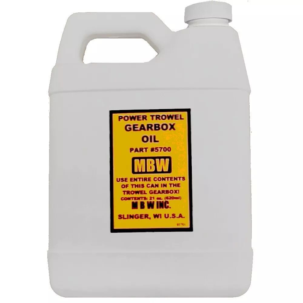 MBW 21 Ounce Can Gearbox Oil for Power Trowel, large image number 1