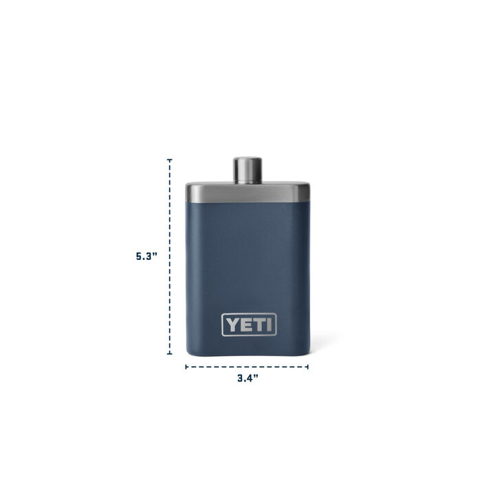 YETI 7 Oz Flask with Funnel Black, large image number 12