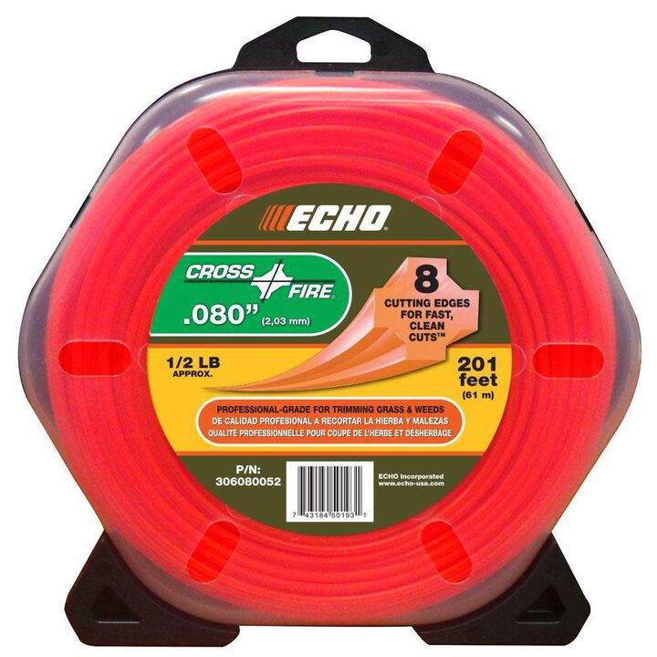 Echo .080In 1/2LB Spool Crossfire