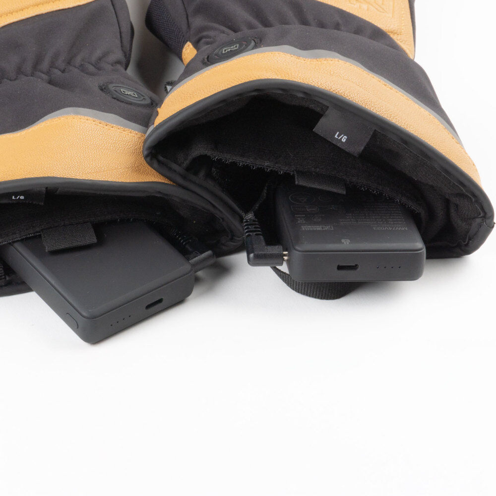 Mobile Warming Blacksmith V2 Heated Glove Unisex Black/Tan XL, large image number 3