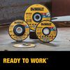 DEWALT Abrasive Chop Cut-Off Blade, 4-1/2 Inch x 0.045 Inch, small image number 4
