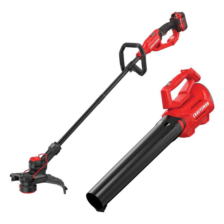 CRAFTSMAN V20 13 Inch String Trimmer & Blower Combo Kit