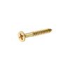Hillman #10 x 2in Brass Flat Head Phillips Wood Screw 100pk, small image number 1