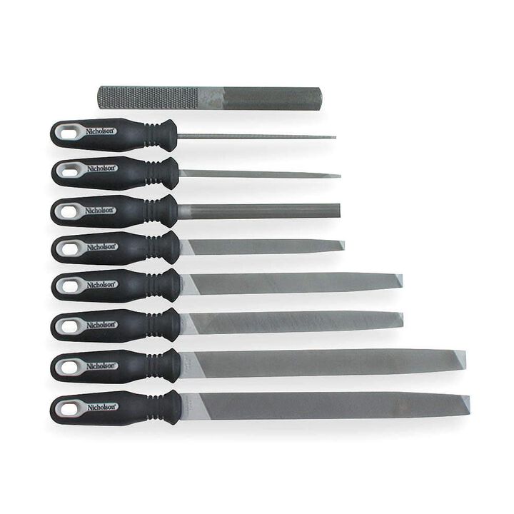 Crescent Nicholson Ergonomic File Set 9 piece