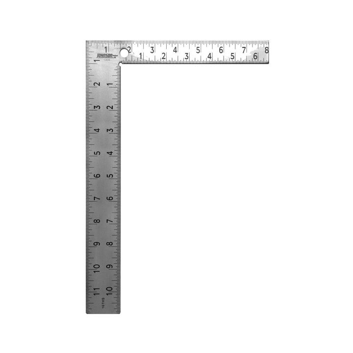 Johnson Level Professional Easy-Read 8 Inch x 12 Inch .29 Deg Aluminum Box Level