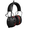 ISOtunes Air Defender Earmuffs AM/FM Black & Safety Red, small image number 1