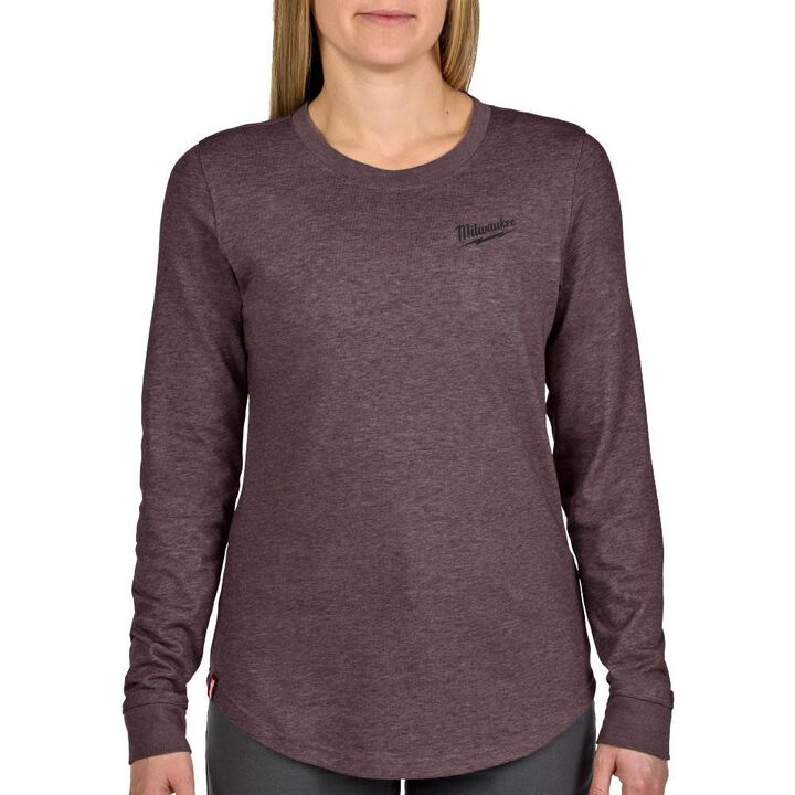 Milwaukee Women's FREEFLEX Hybrid Tee - Long Sleeve, swatch