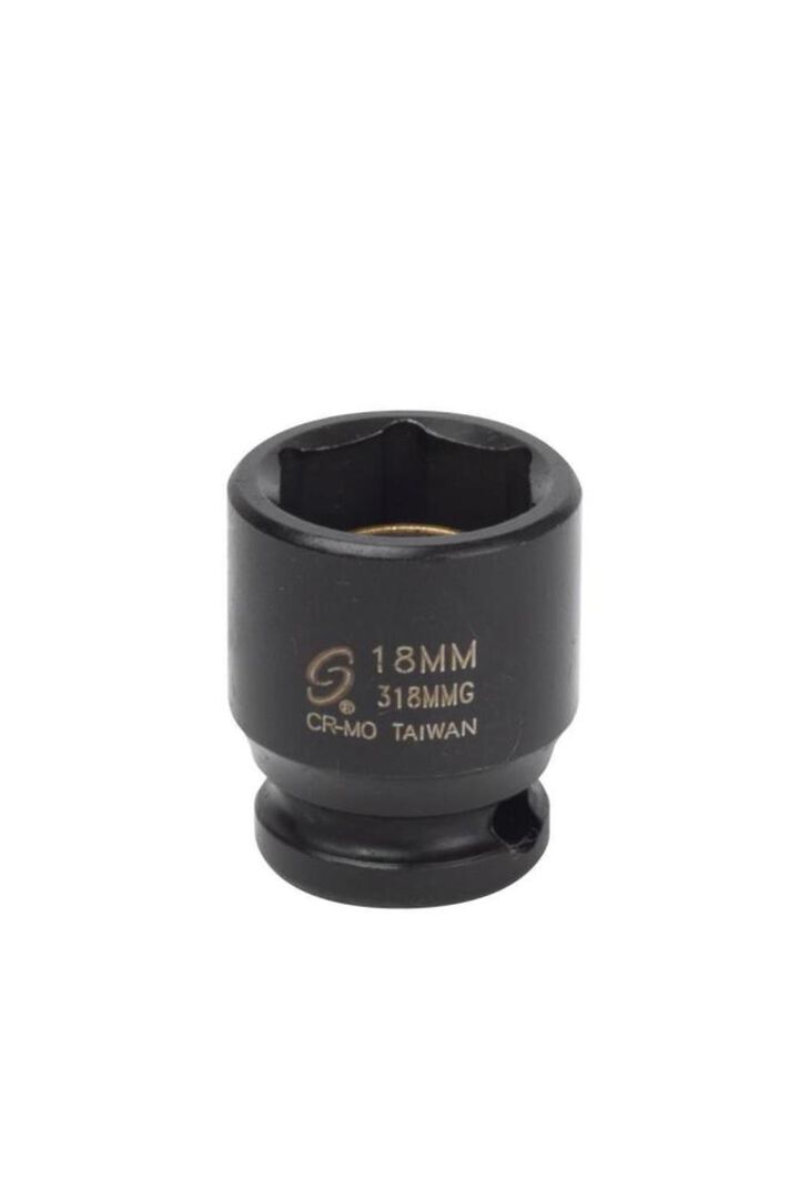 Sunex 3/8 Inch Drive 18mm Magnetic Impact Socket