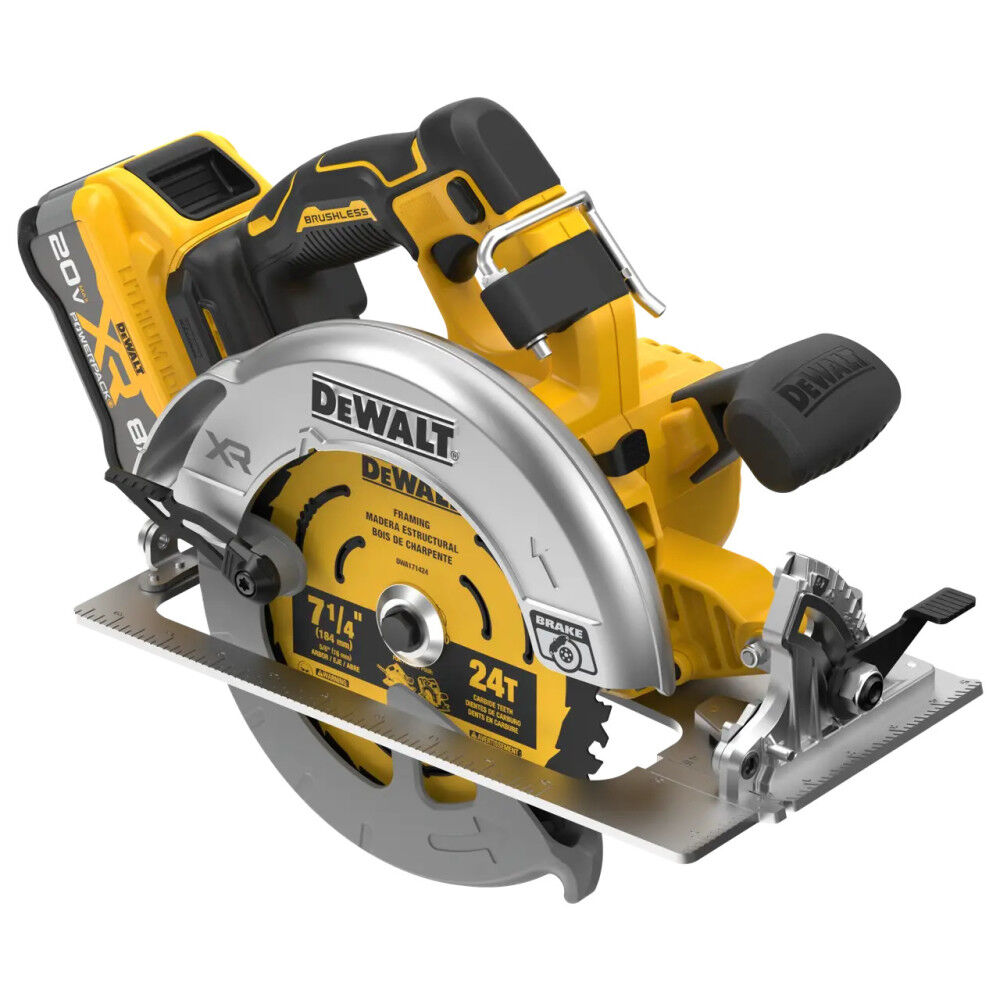 DEWALT 20V MAX XR 7-1/4 Inch Circular Saw Kit & ELITE SERIES 60T Blade Bundle, large image number 4