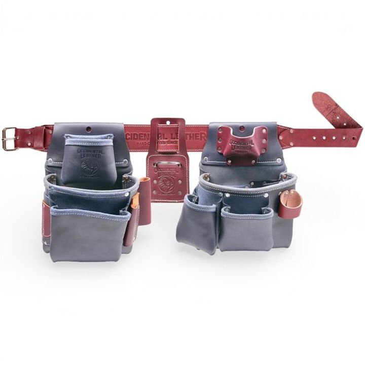 Occidental Leather Limited Edition Old Glory Pro Framer Tool Belt Set with Double Outer Bag, large image number 0