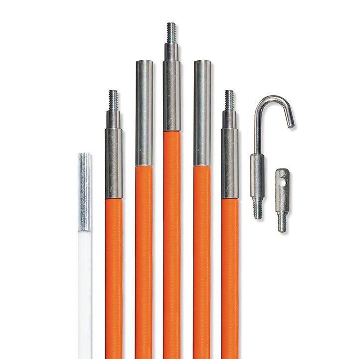 Klein Tools 25' (7.6 m) Fish and Glow Rod Set