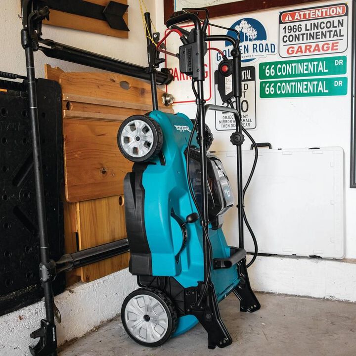 Makita 18V X2 (36V) LXT Lawn Mower Kit 21in Self Propelled with 4 Batteries, large image number 18