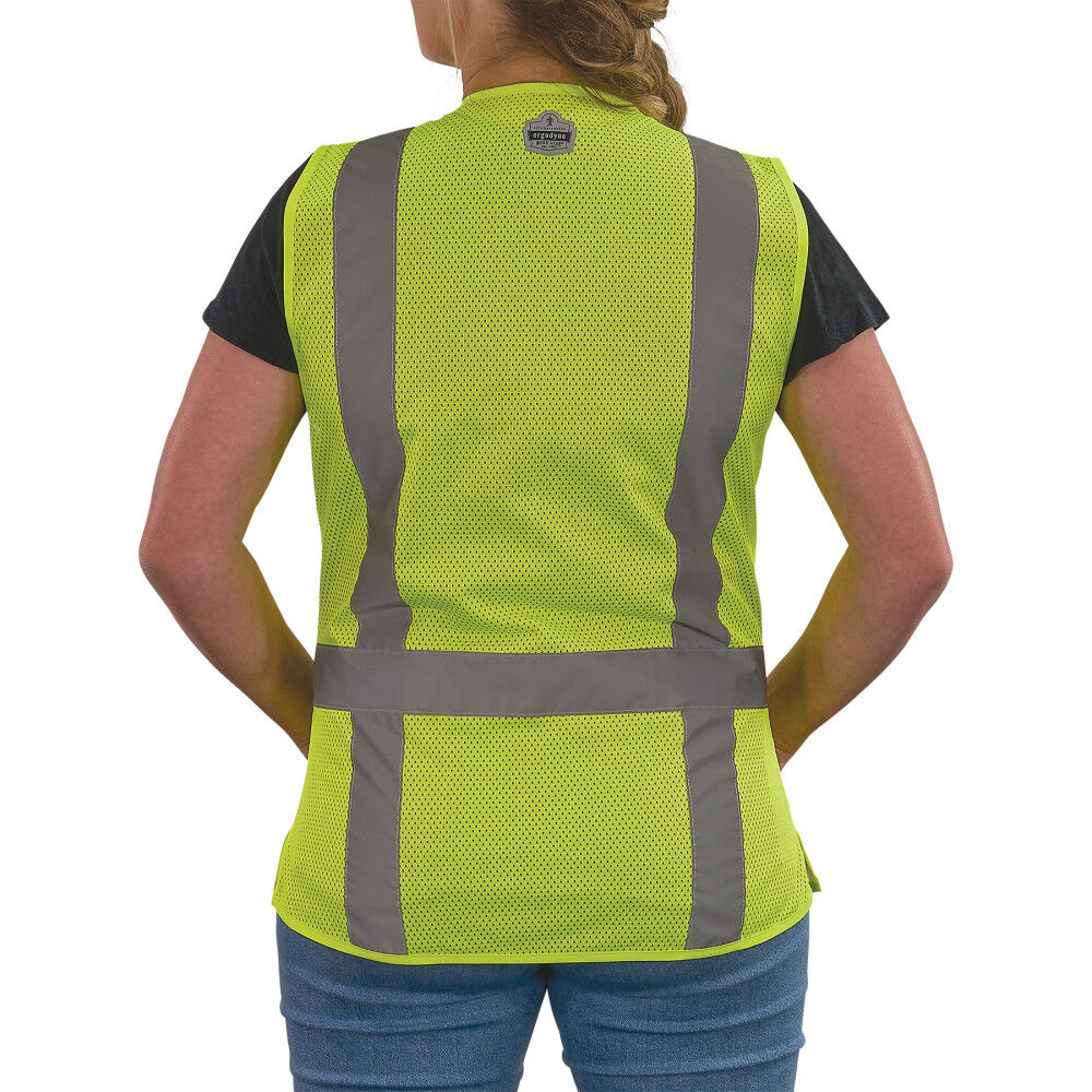 Ergodyne GloWear 8247ZW-S Class 2 Womens Surveyor Vest, large image number 8