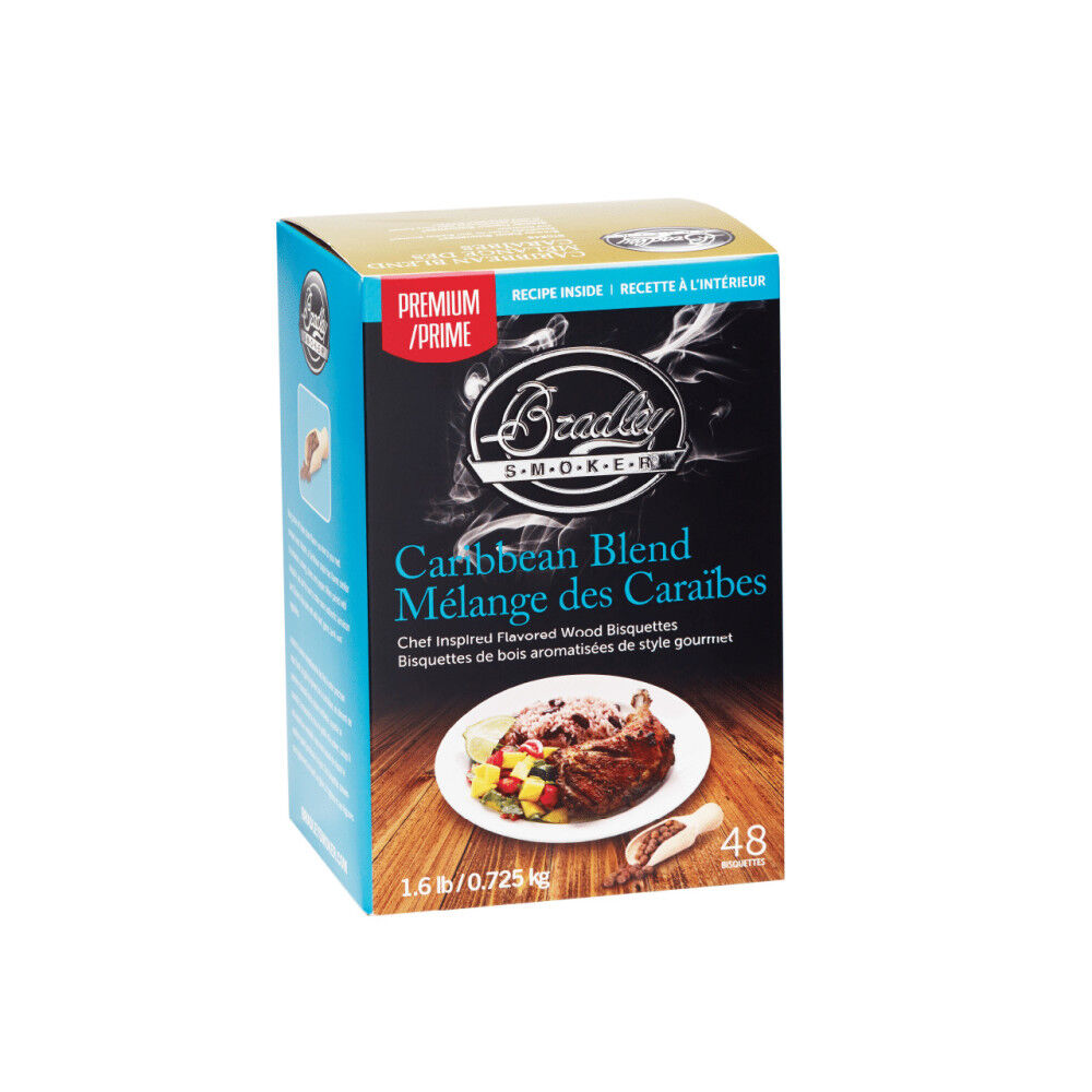 Bradley Smoker Premium Caribbean Blend Wood Bisquettes 48pk, large image number 1