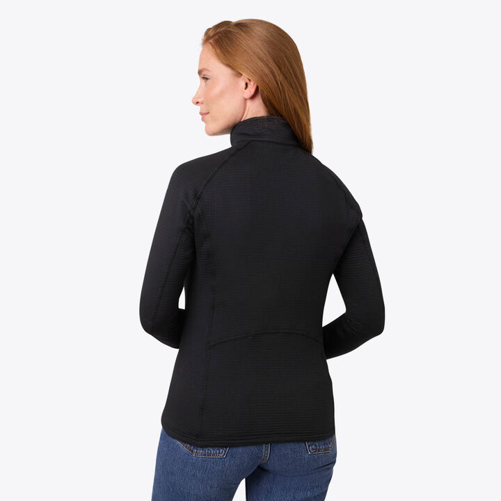 Mobile Warming Womens Element Mid-Layer 1/4 Zip LS Black Heated Shirt XS, large image number 4