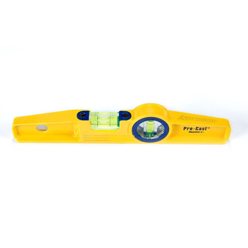 Swanson Tool 10 Inch Magnetic Pro-Cast Aluminum Torpedo Level, large image number 5