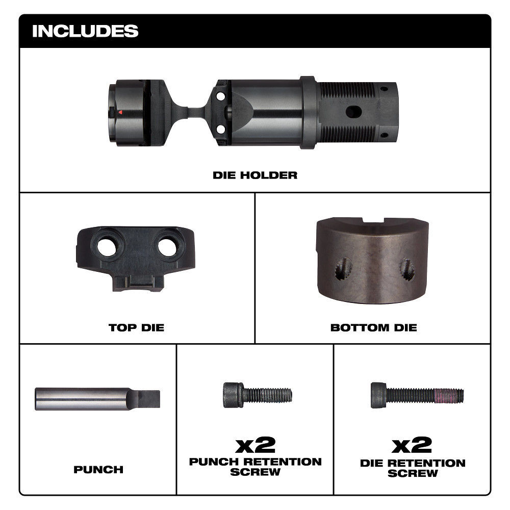 Milwaukee M18 FUEL 10 Gauge Nibbler (Bare Tool) with Extra Die Holder Set, large image number 2