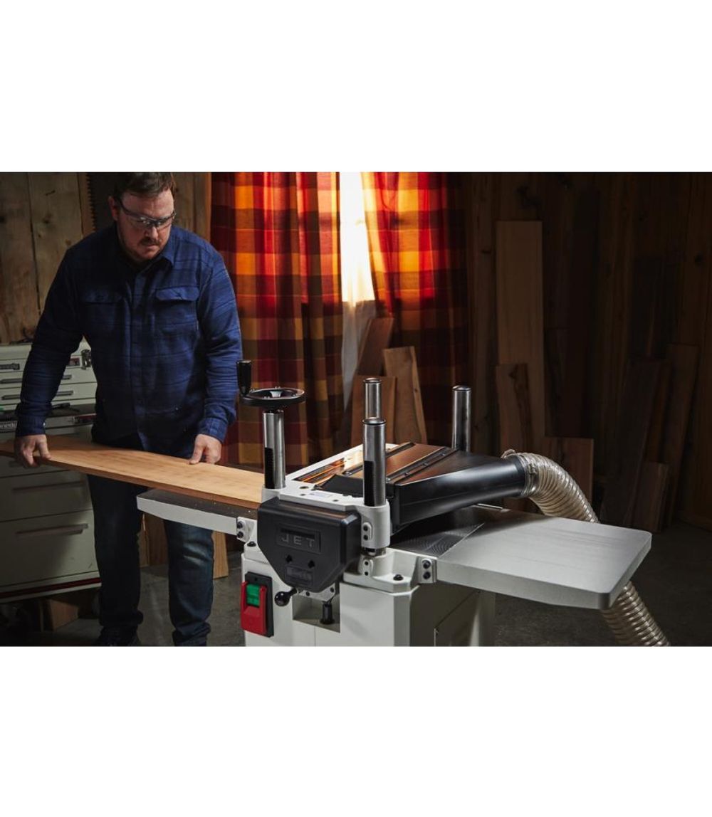 JET JPW-15BHH 15In Stationary Helical Head Planer 230V/1Ph, large image number 7
